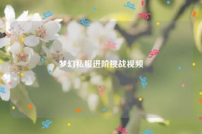 梦幻私服进阶挑战视频