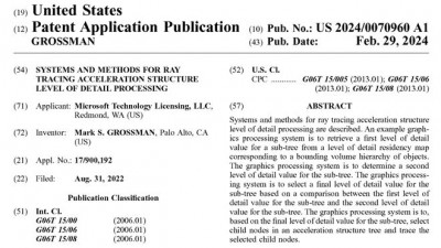 微软新专利获批：利用固态硬盘提升光线追踪性能，降低显存占用
