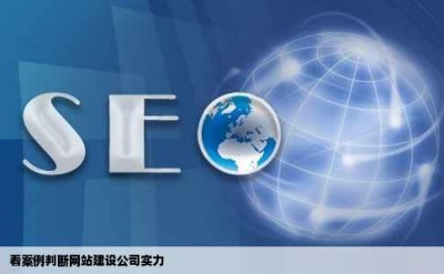 看案例判断网站建设公司实力