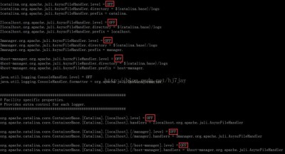tomcat怎么关闭日志输出
