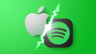 更新遭拒成导火索，Spotify和苹果因27%外链佣金再次发生冲突