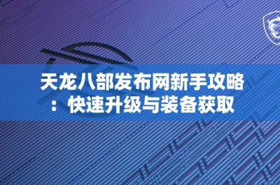 天龙八部发布网新手攻略：快速升级与装备获取